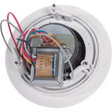 AtlasIED DLS4 4-Inch In-Ceiling Full Range Speaker with 8W 70V/100V Transformer and Press Fit Grille