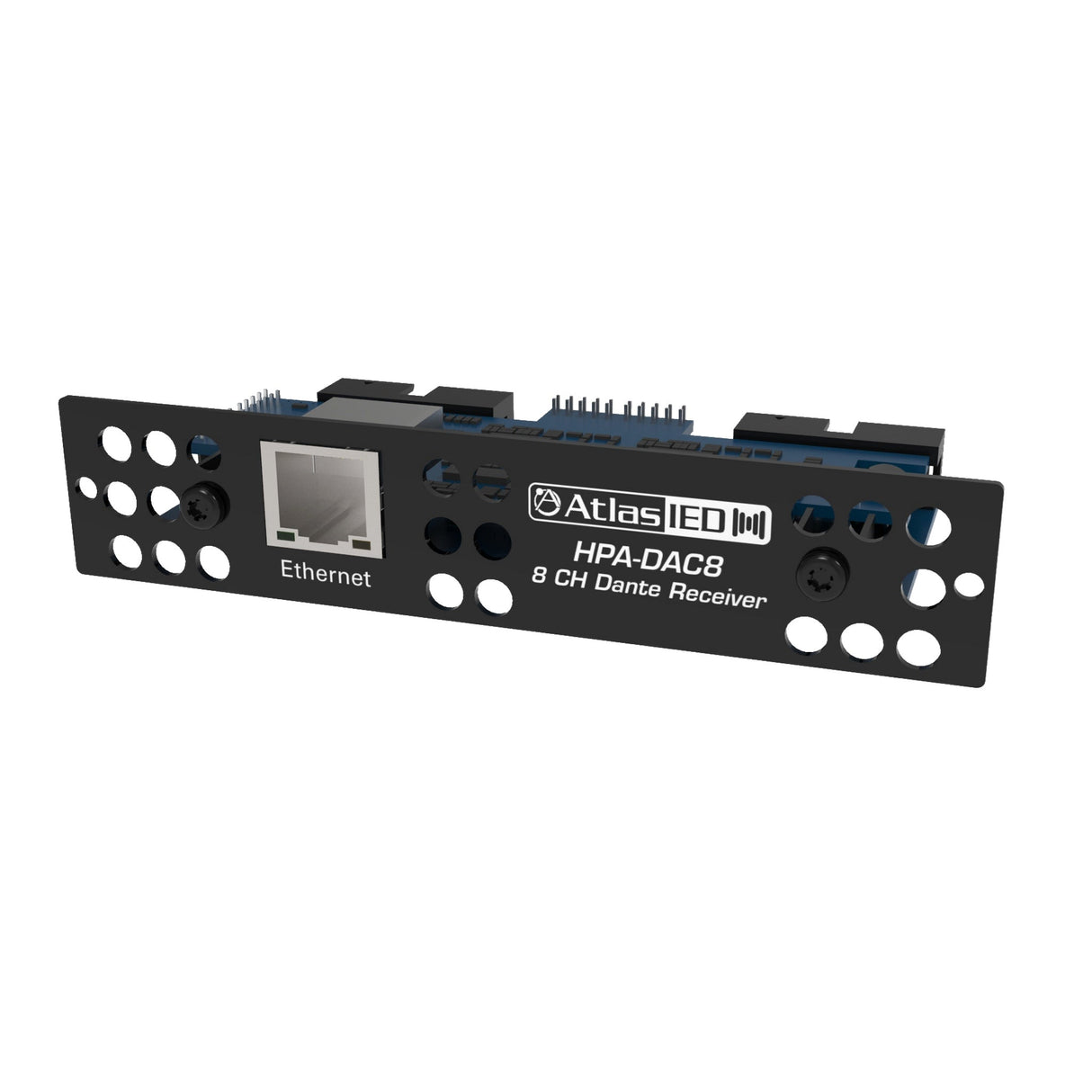 AtlasIED HPA-DAC Series Dante Network Audio Accessory Cards for HPA Amplifiers