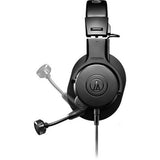 Audio-Technica ATH-M20xSTS Streaming Headset with USB Adapters