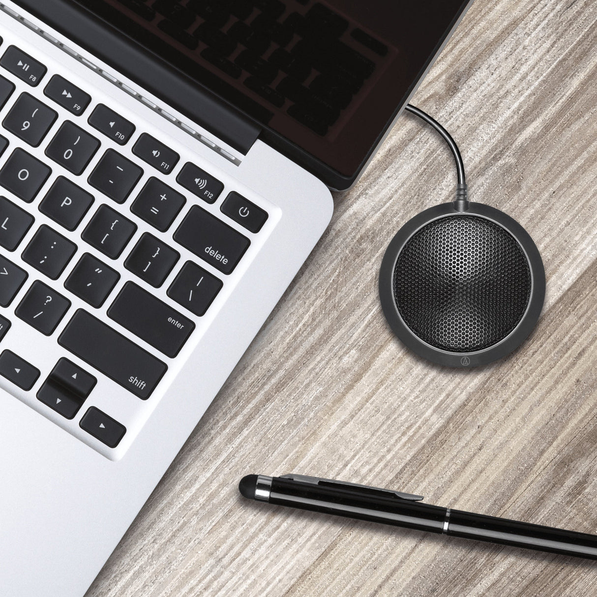 Audio-Technica ATR4697-USB Omnidirectional Condenser Boundary USB Microphone