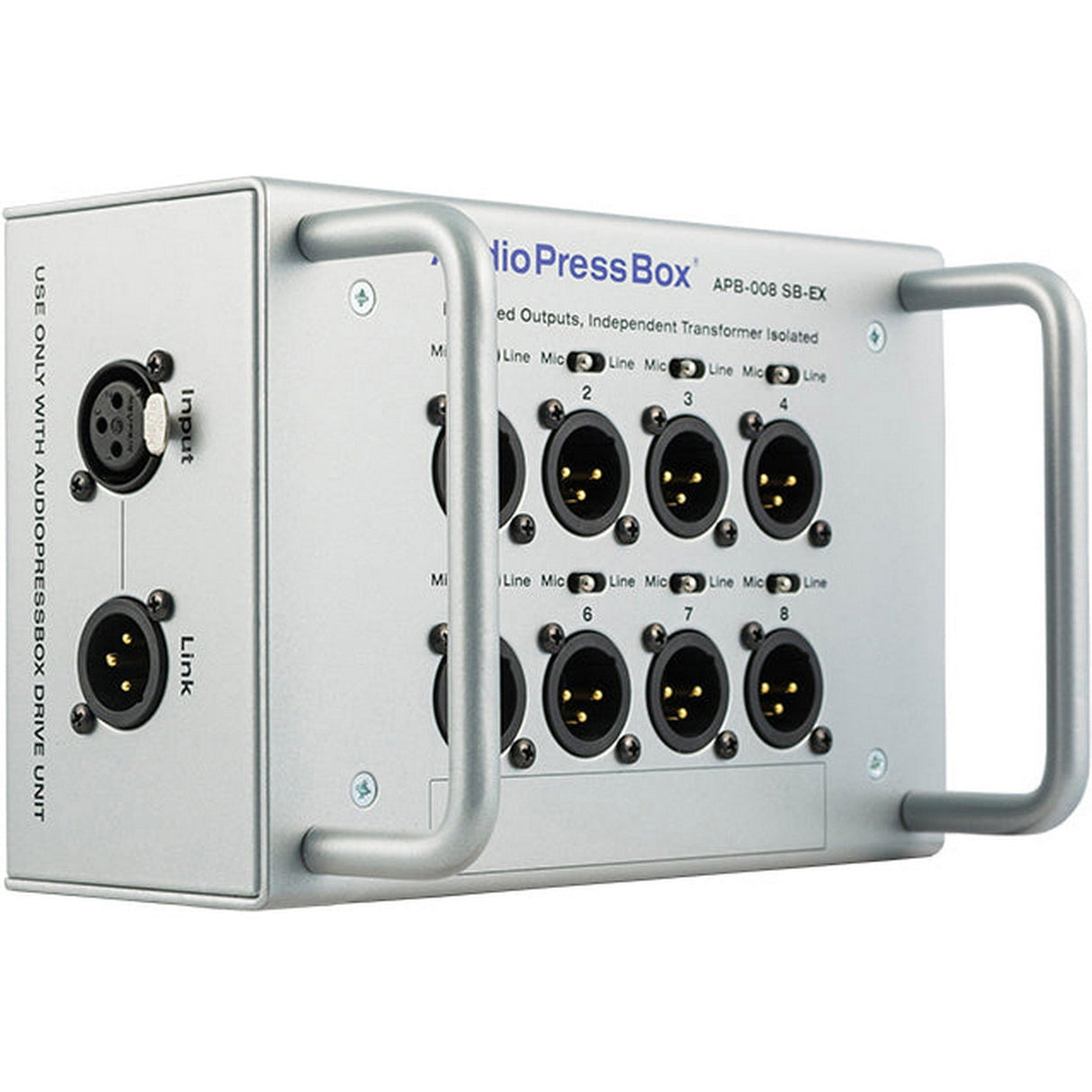 AudioPressBox APB-1.32 CB Portable Audio Pressbox in Case Bundle