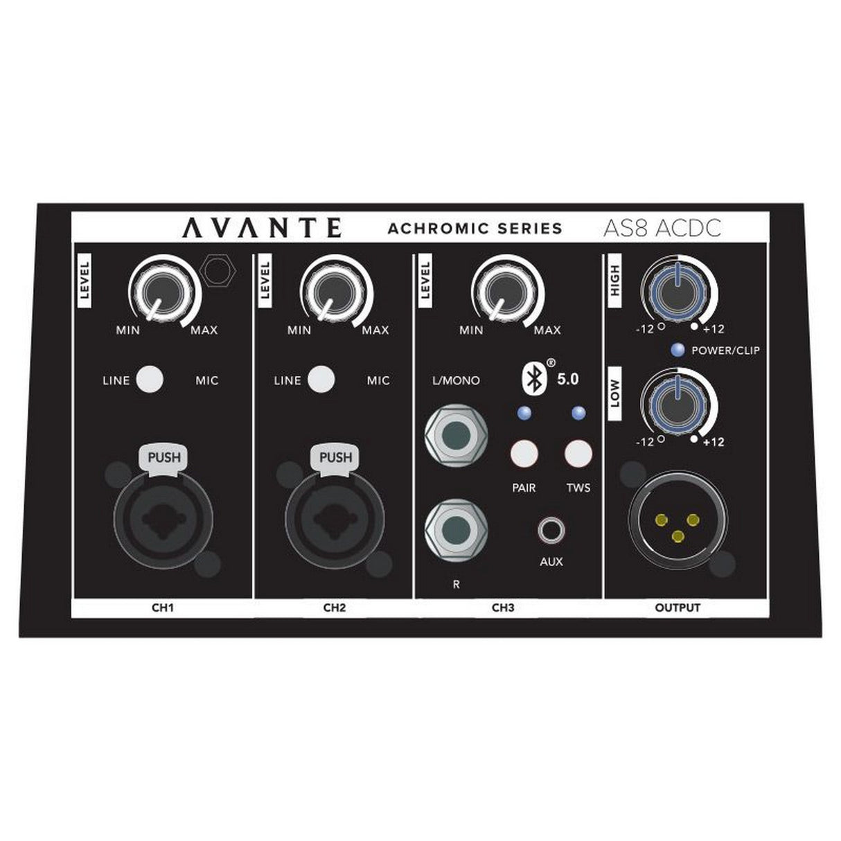 Avante AS8 ACDC 250W Active Column PA System