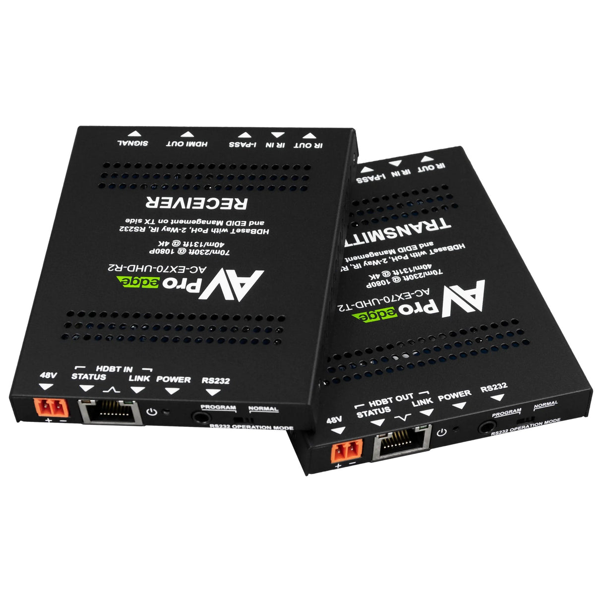 AVPro Edge AC-EX70-UHD-KIT 70M 10Gbps HDBaseT Extender Kit