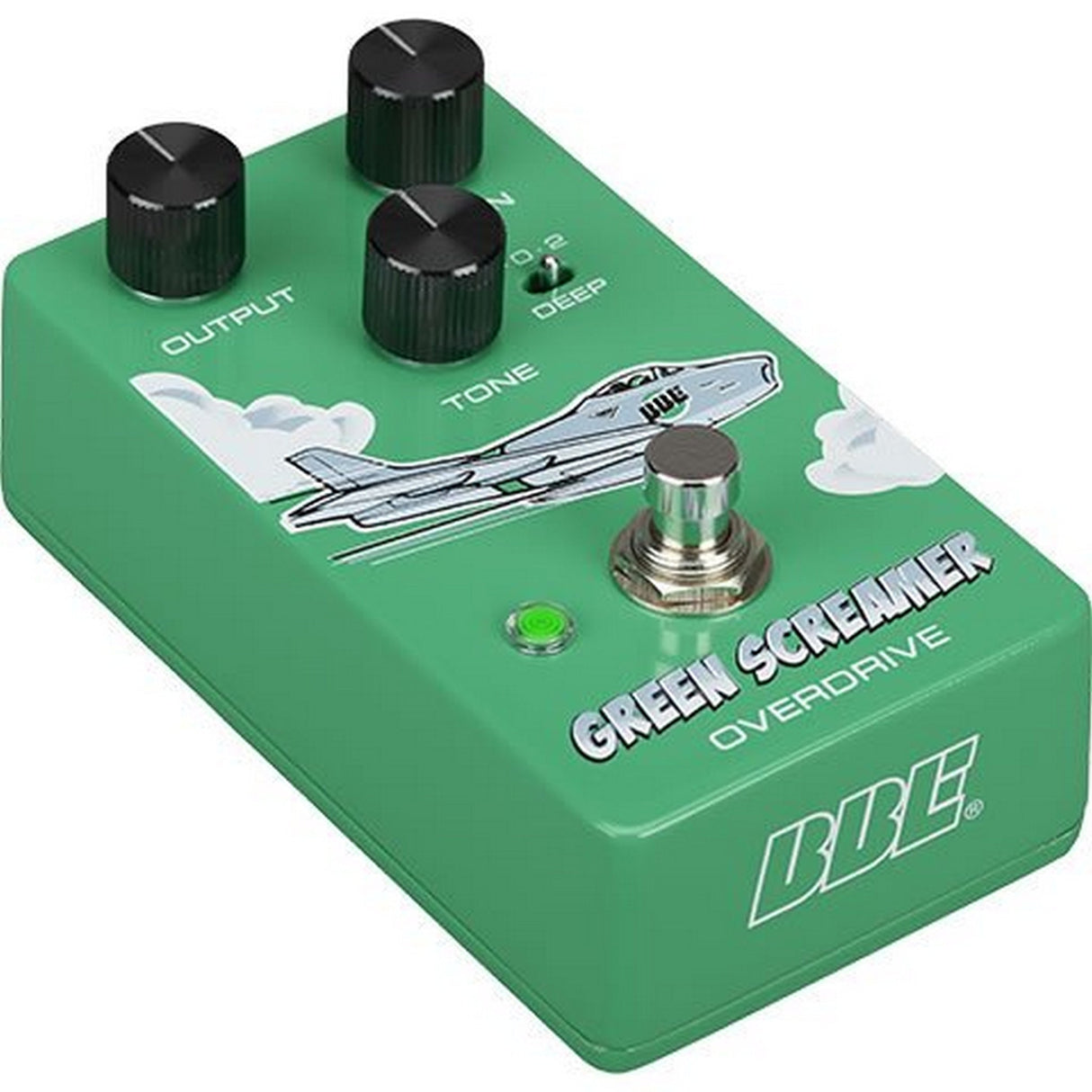 BBE Green Screamer V2 Overdrive Effects Pedal