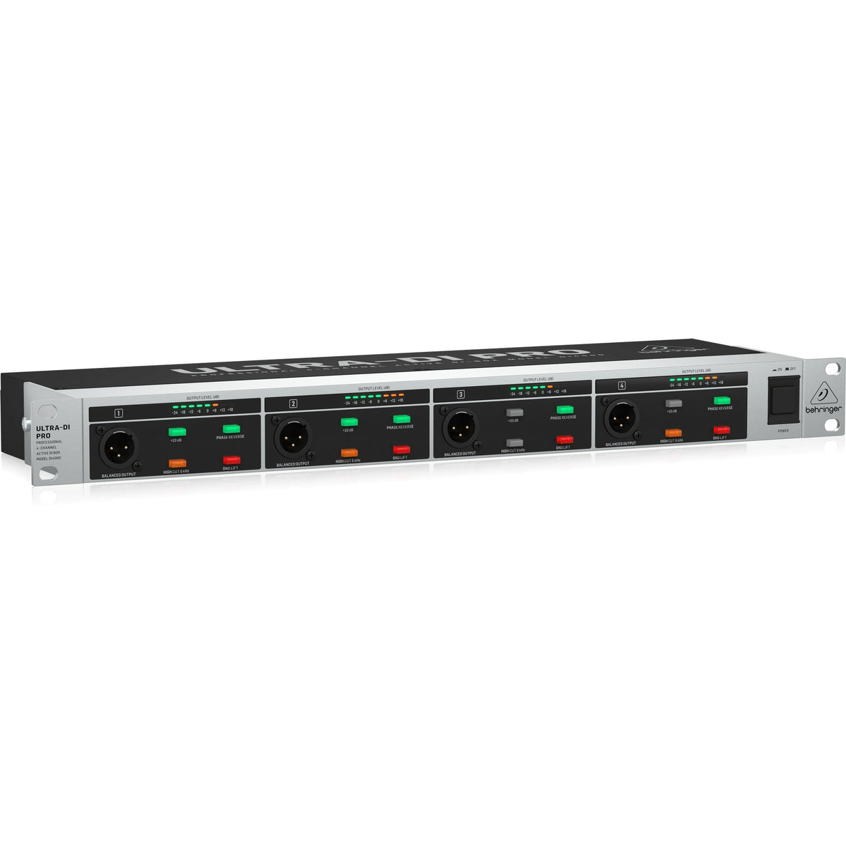 Behringer DI4000 Four Channel Active Direct Injection Box