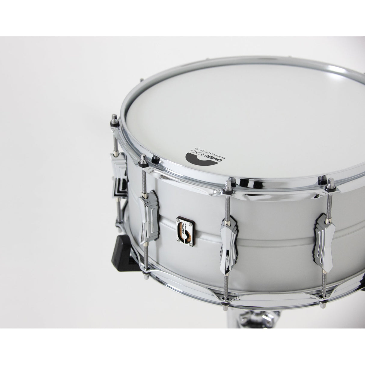 British Drum Co AV-14-65-SN Aviator Series Aluminum Snare Drum