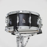 British Drum Co ICA-14-65-SN Icarus Series 14x6.5-Inch Snare Drum, Black Oak Finish
