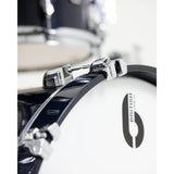 British Drum Co LEG-22-FS-BW Legend Series Fusion 22 Kit, Blackwater Finish
