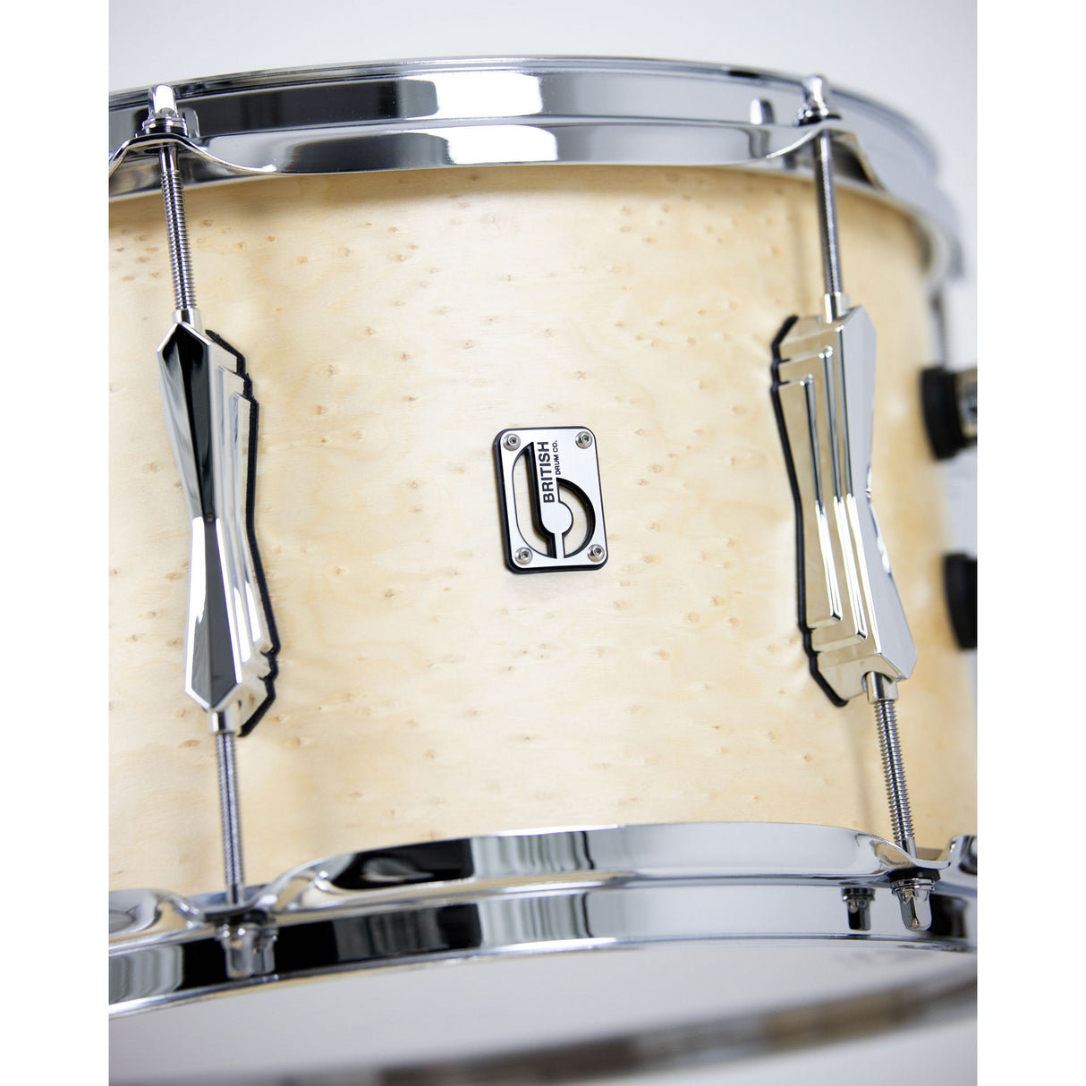 British Drum Co LON-22-CBUS-WW Lounge Series US Club 22 Kit, Wiltshire White Finish