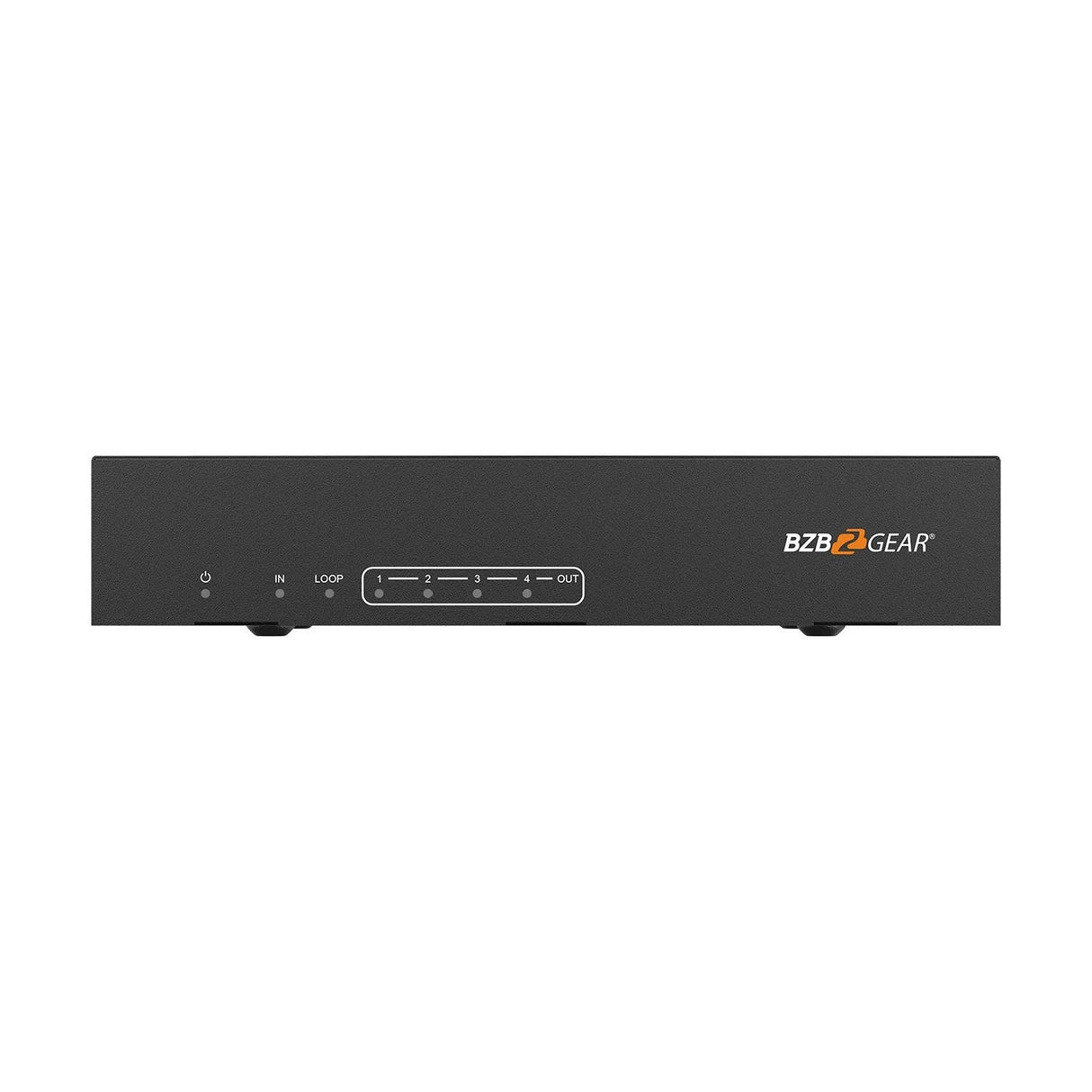 BZBGEAR BG-UDA-E14 1x4 4K UHD 18Gbps HDMI HDBaset Splitter/Distribution Amplifier