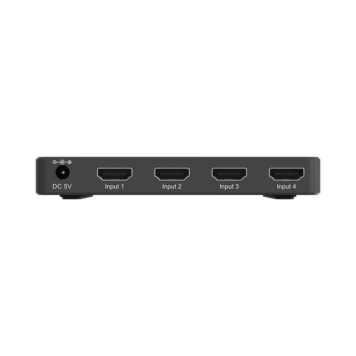 BZBGEAR BZB-SW-41A 4-Port 4K 18Gbps 60Hz HDMI 2.0 Switcher with IR Remote Control