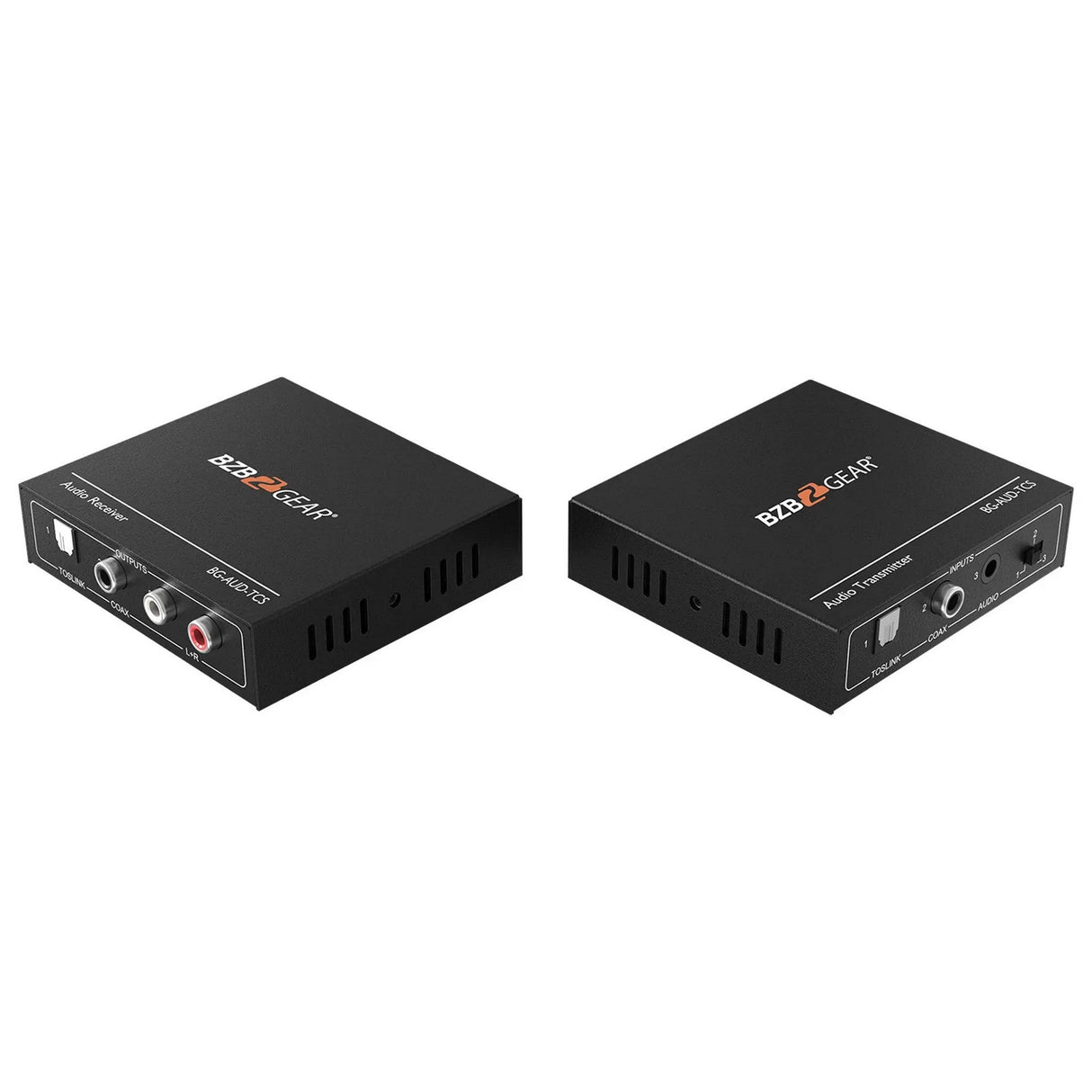 BZBGEAR Long Range Digital/Analog Audio Extender Kit, Over Cat5e/6/7