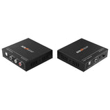 BZBGEAR Long Range Digital/Analog Audio Extender Kit, Over Cat5e/6/7