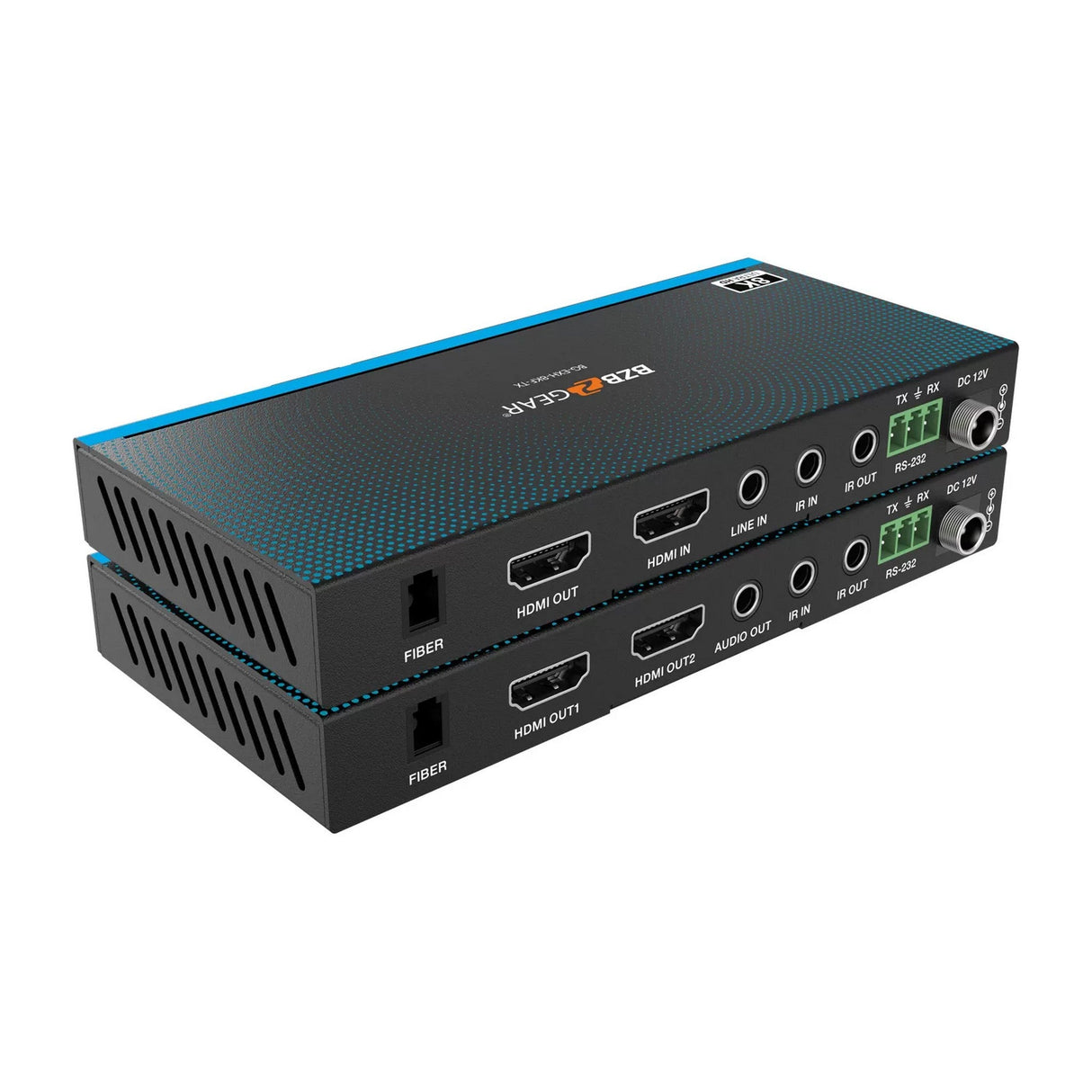 BZBGEAR BG-EXH-8KF 8K HDMI 2.1 Fiber Extender