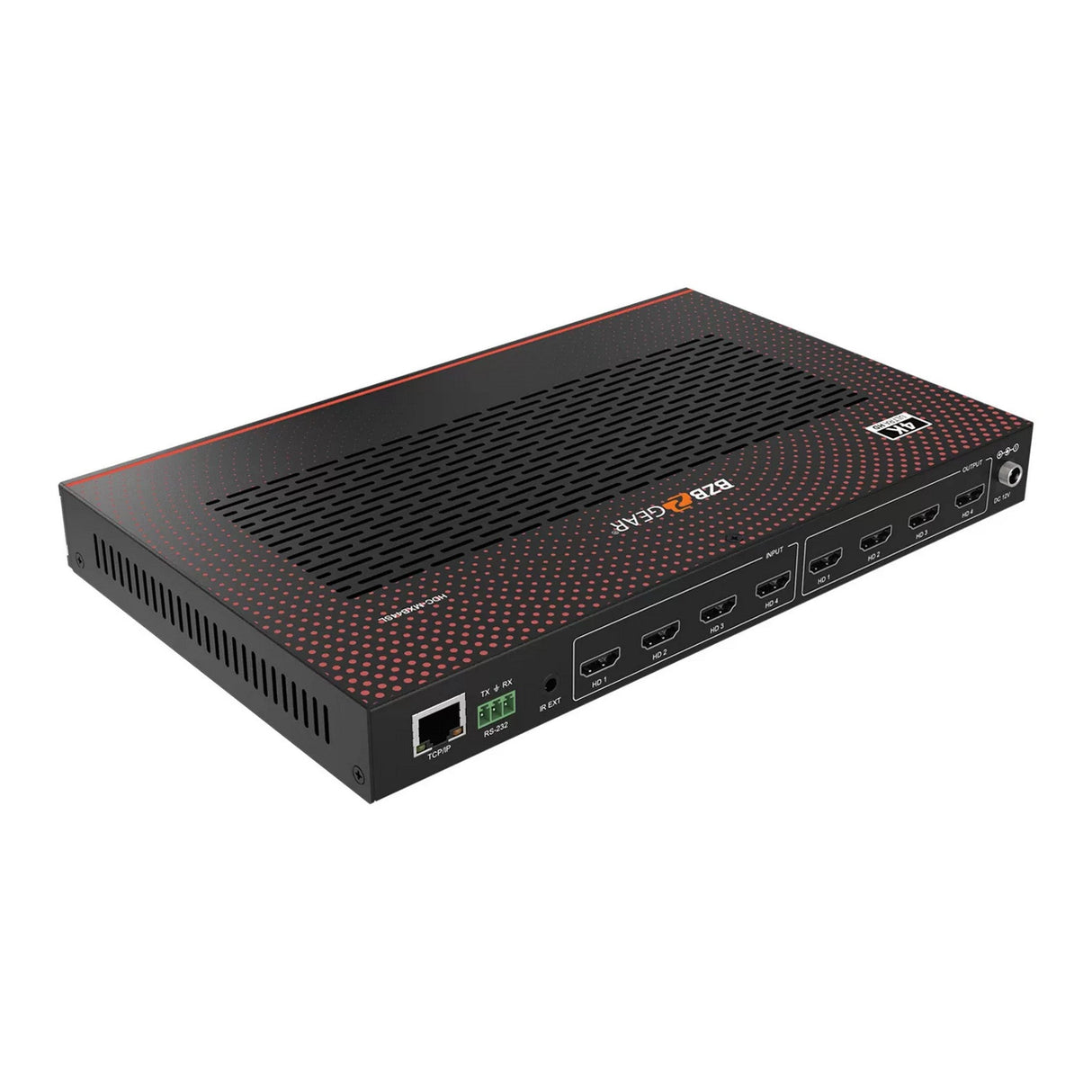 BZBGEAR 4x4 4K UHD HDMI Video Wall Processor and Seamless Matrix Switcher