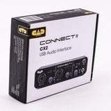 CAD Audio CX2 Connect II 2x2 USB Audio Interface with Dual Mic Preamps