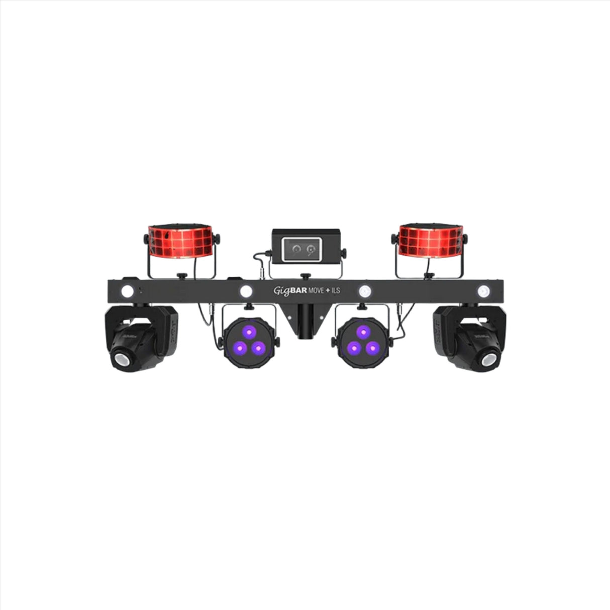 Chauvet DJ GigBAR Move + ILS 5-In-1 LED Lighting System with Strobes, Moving Heads, Washes