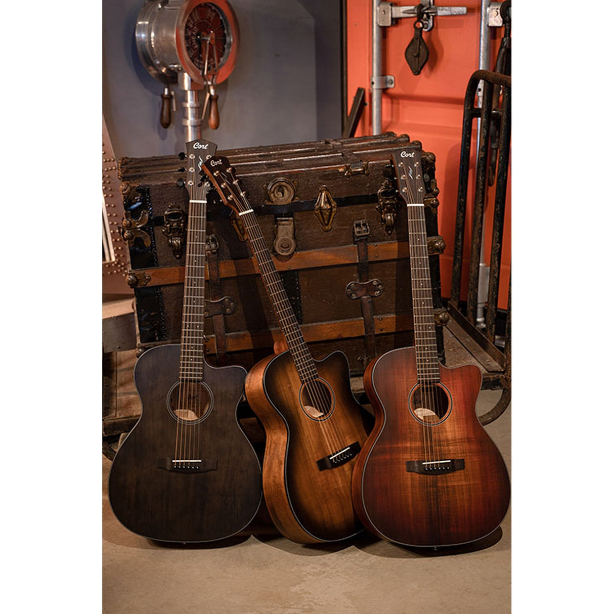 Cort CORE OC Acoustic-Electric Guitar Core Spruce - guitar