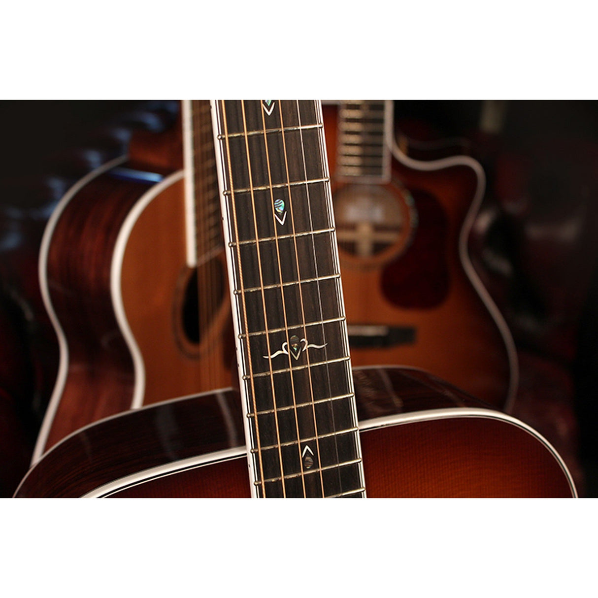 Cort GOLD A8 Acoustic-Electric Guitar Auditorium Light Burst - guitar