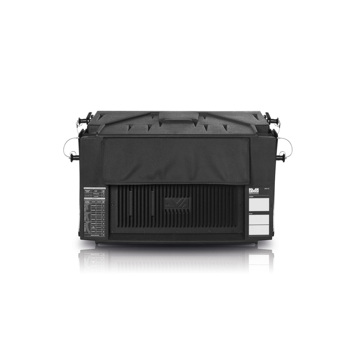 dB Technologies DVA T12 12-Inch Active Line Array Speaker, Black