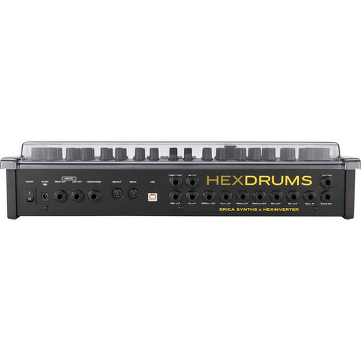 Decksaver DS-PC-HEXDRUMS Soft-Fit Cover for Erica Synths Hexdrums