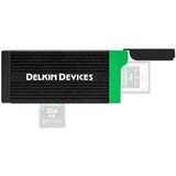Delkin Devices DDREADER-56 USB 3.2 CFexpress Type B and SD UHS-II Memory Card Reader