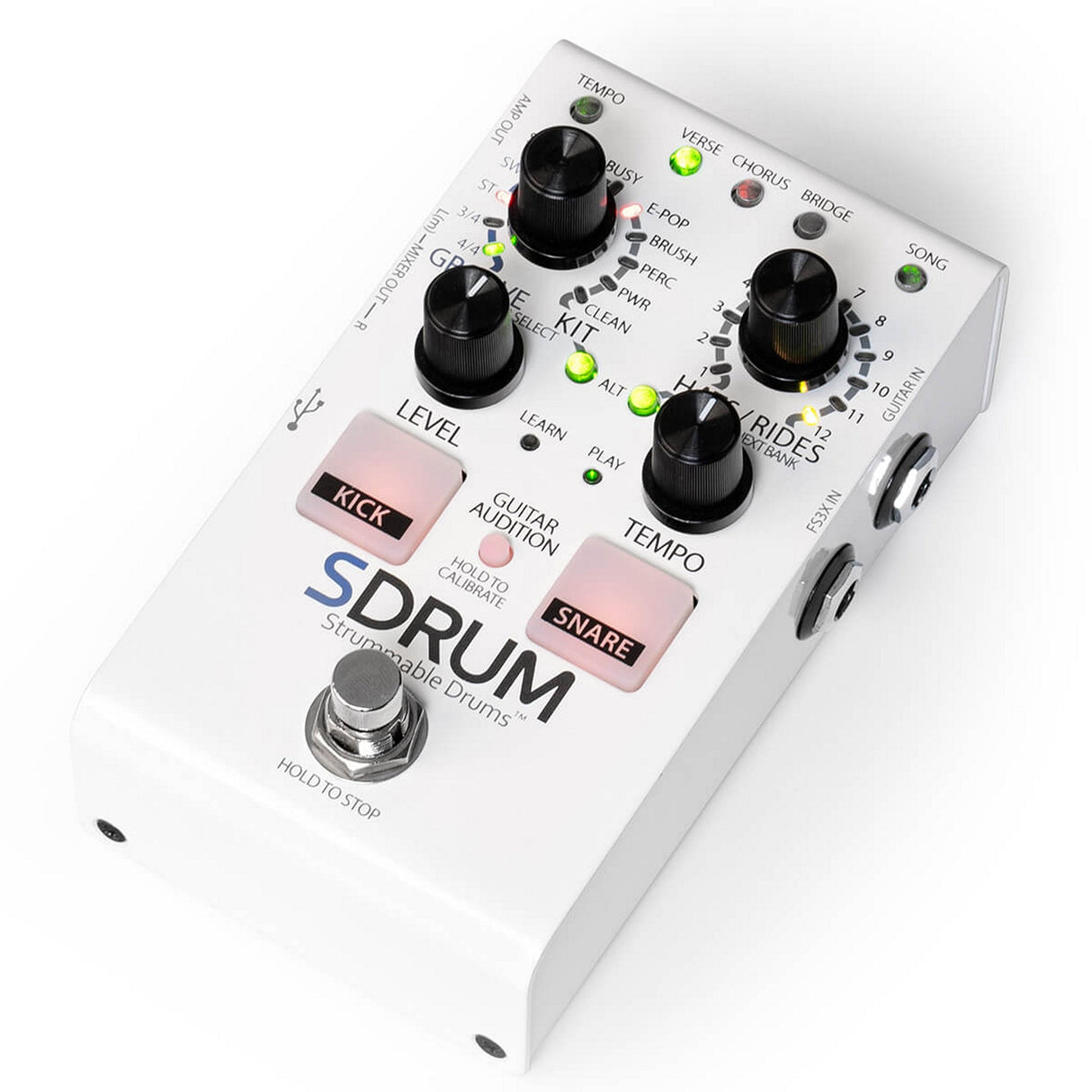 DigiTech SDrum Strummable Drum Machine Pedal