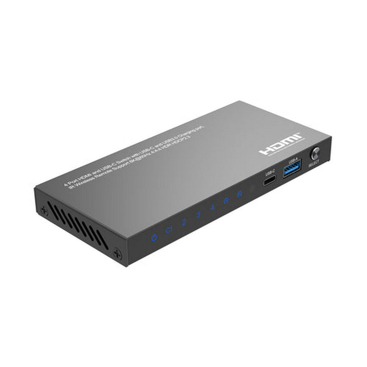 DVDO 8K 4x1 Switcher with 1 USB-C + 3 HDMI Inputs