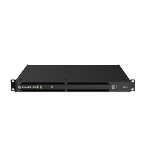 Dynacord IX30:4 4-Channel 3000W Networked DSP Amplifier with Dante, powerTANK, ecoRAIL, and FIR-Drive