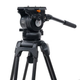 E-Image EG05C2 2-Stage Carbon Fiber Fluid Head Counterbalance Tripod Kit