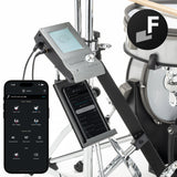 EFNOTE 3B Acoustic Designed Electronic Drum Set, White Sparkle Finish