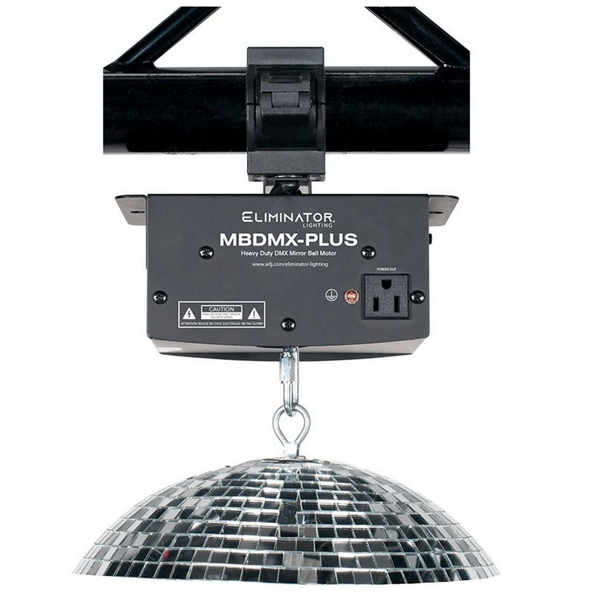 Eliminator Lighting MBDMX-PLUS Heavy Duty DMX Mirror Ball Motor