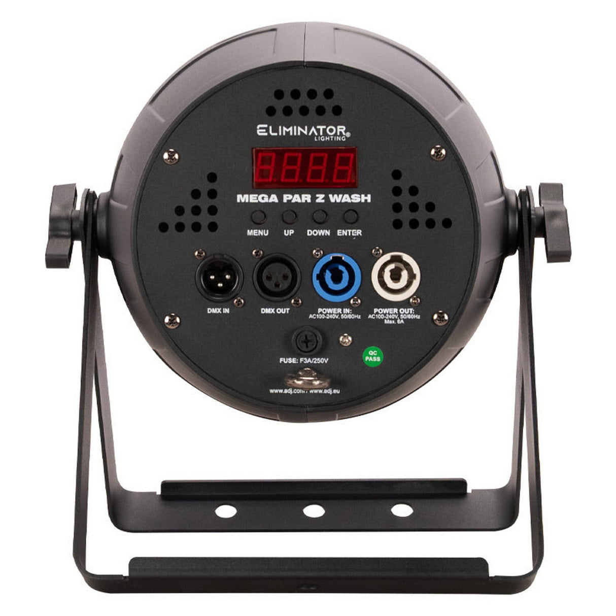 Eliminator Lighting Mega Par Z Wash RGBW LED Zoom Wash Light