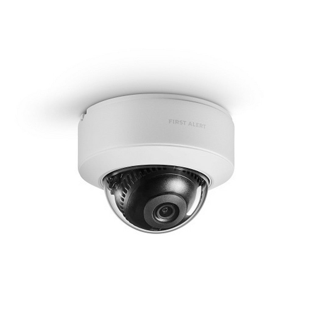 First Alert CX4DE08F28PW 8MP AI Cloud Dome Camera, 2.8mm Lens, White
