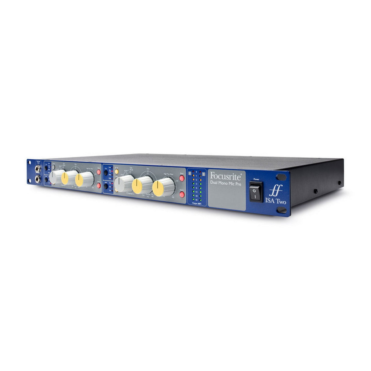 Focusrite ISA Two 2‑Channel Rack‑Mount Microphone Preamplifier