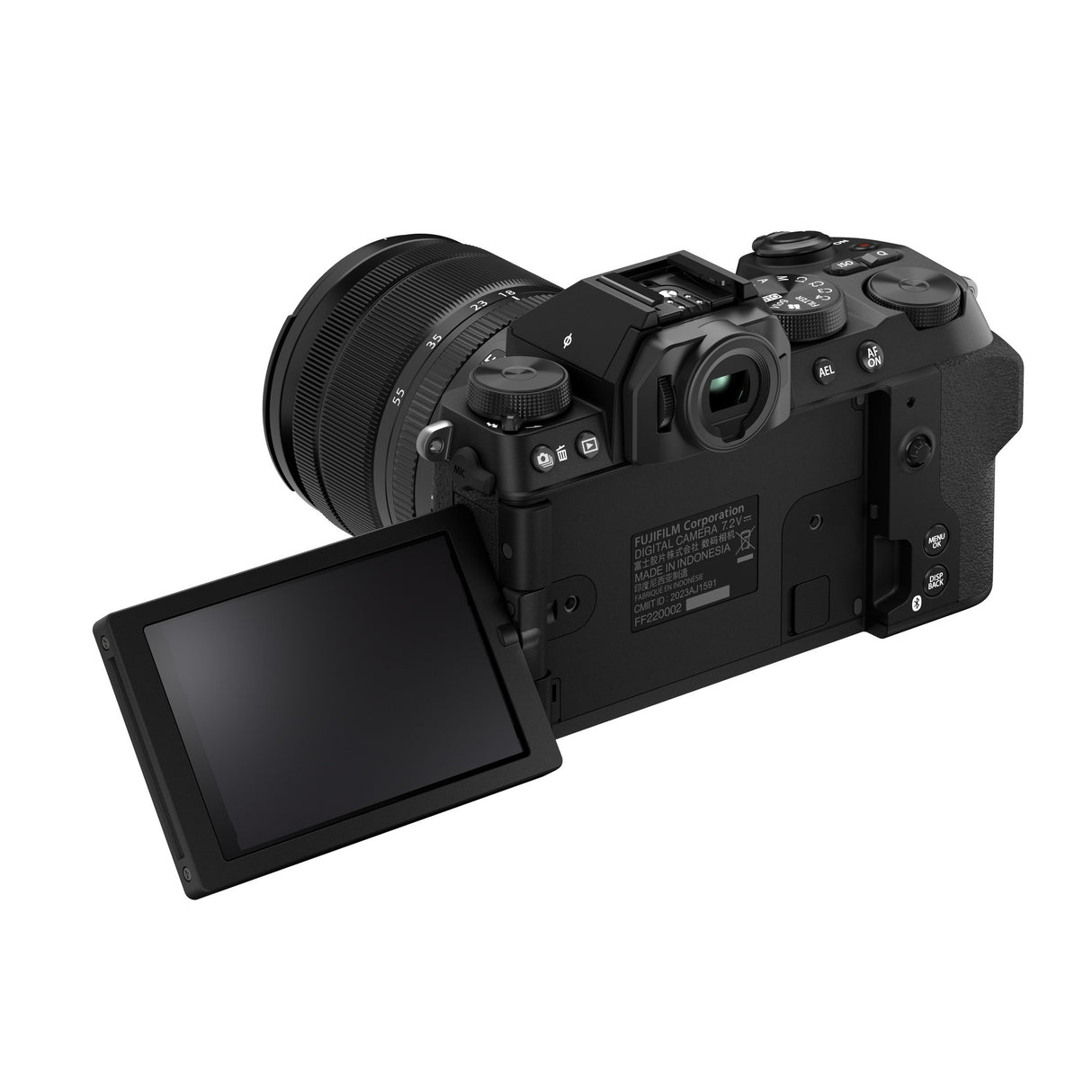 Fujifilm X-S20 Mirrorless Camera with 18-55mm Lens, Black