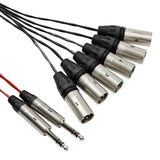 Gator Cableworks GCWB-DS6X2 Backline Series 6 x 2 Drop Snake