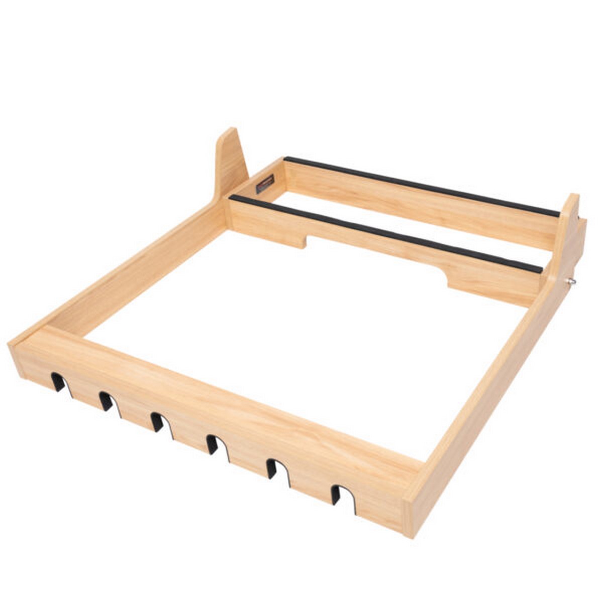 Gator GFW-GTR-WD6RK-MPL Frameworks Wooden Guitar Rack for 6 Guitars, Maple