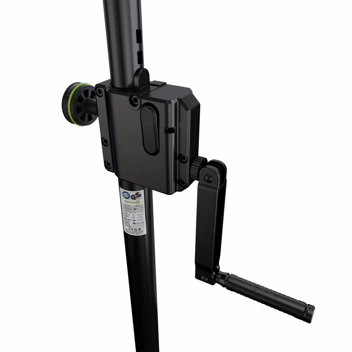 Gravity SP 5322 B Wind-Up Speaker Stand with Automatic Lock
