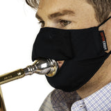 Gator GBOM-XSMALLBK Extra Small-Size Wind Instrument Double-Layer Face Mask