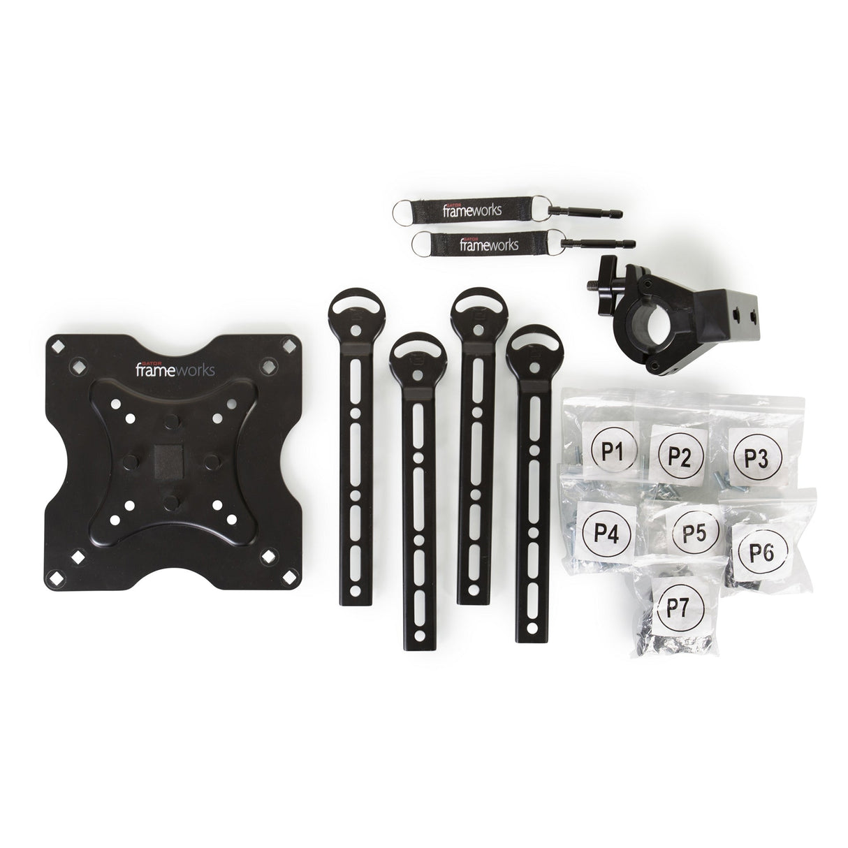 Gator Cases GFW-AVLCDVESA Frameworks Individual VESA Mount Assembly and Clamp