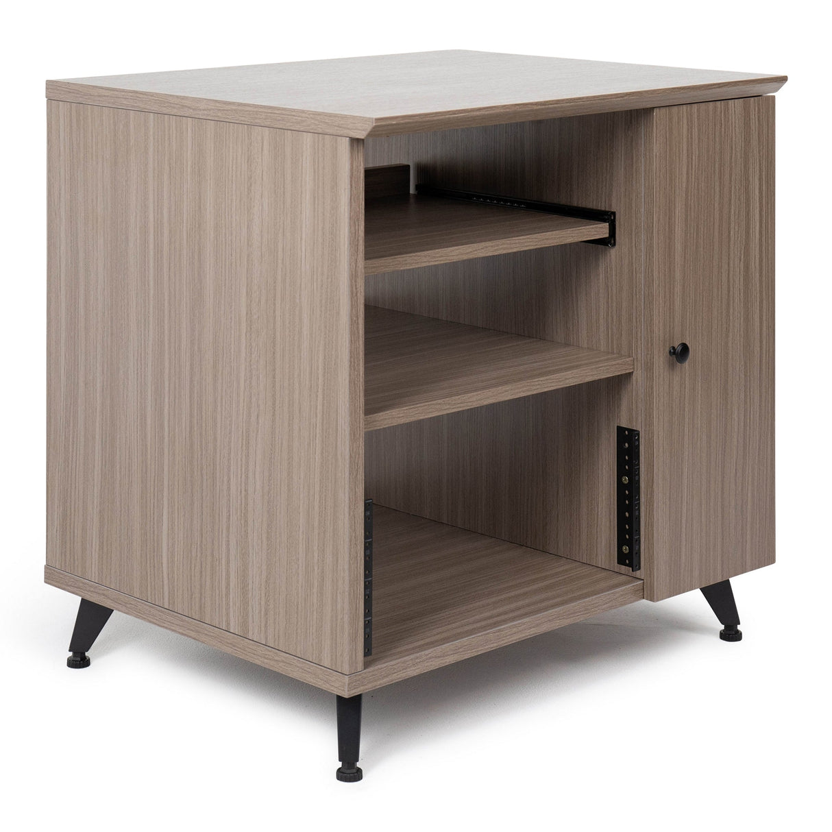 Gator GFW-ELITESIDECAR-GRY Elite Series Sidecar Rack Cabinet with Shelf Grey