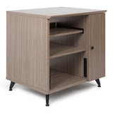 Gator GFW-ELITESIDECAR-GRY Elite Series Sidecar Rack Cabinet with Shelf Grey