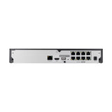 Hanwha ARN-810S 8-Channel 65W PoE Network Video Recorder