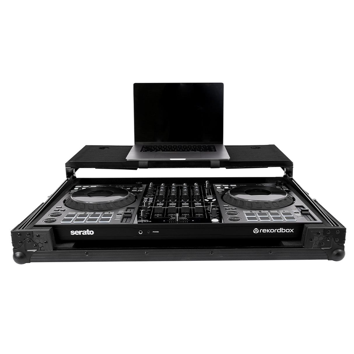 Headliner Road Case for Pioneer DJ DDJ-FLX10 or DDJ-1000SRT with Laptop Platform