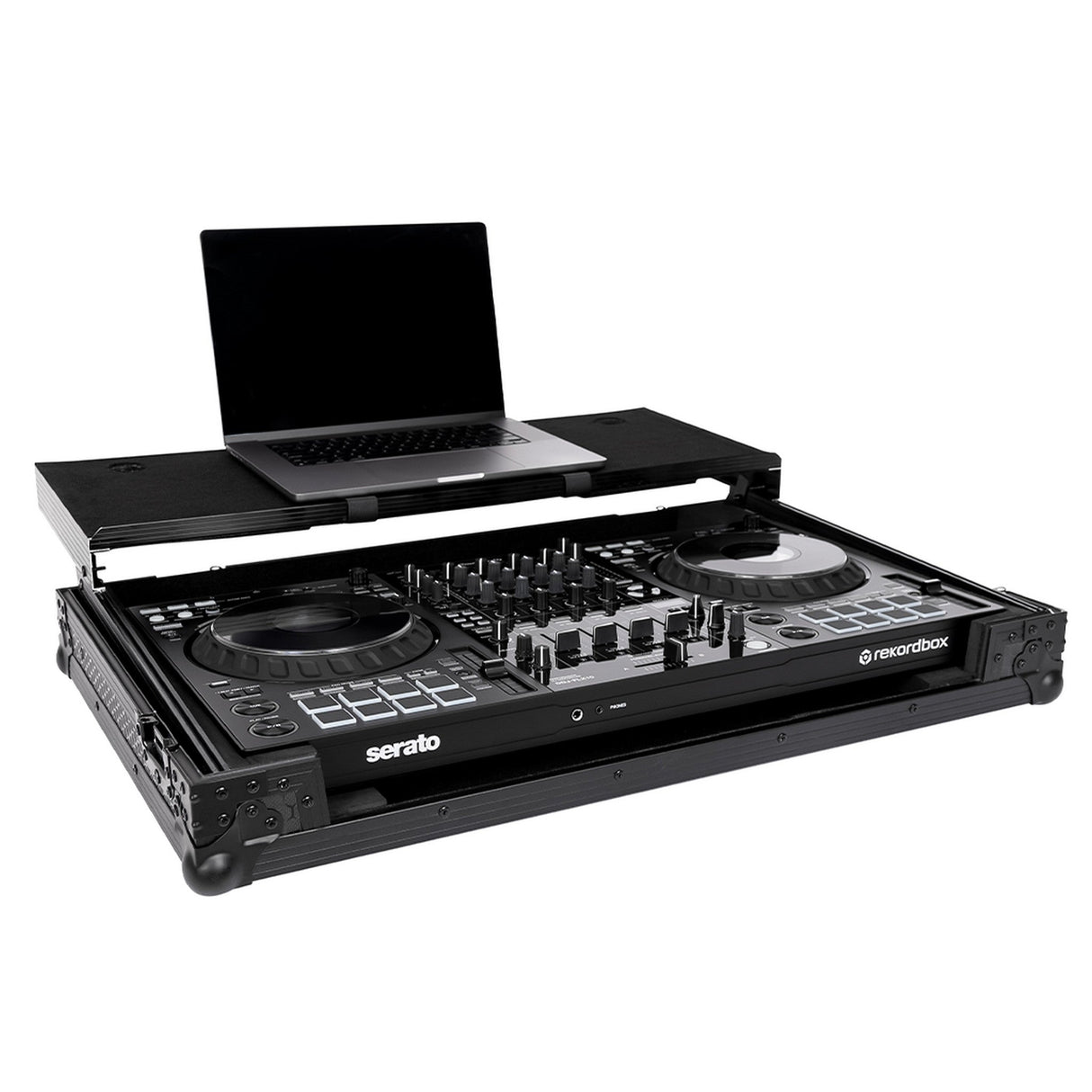 Headliner Road Case for Pioneer DJ DDJ-FLX10 or DDJ-1000SRT with Laptop Platform