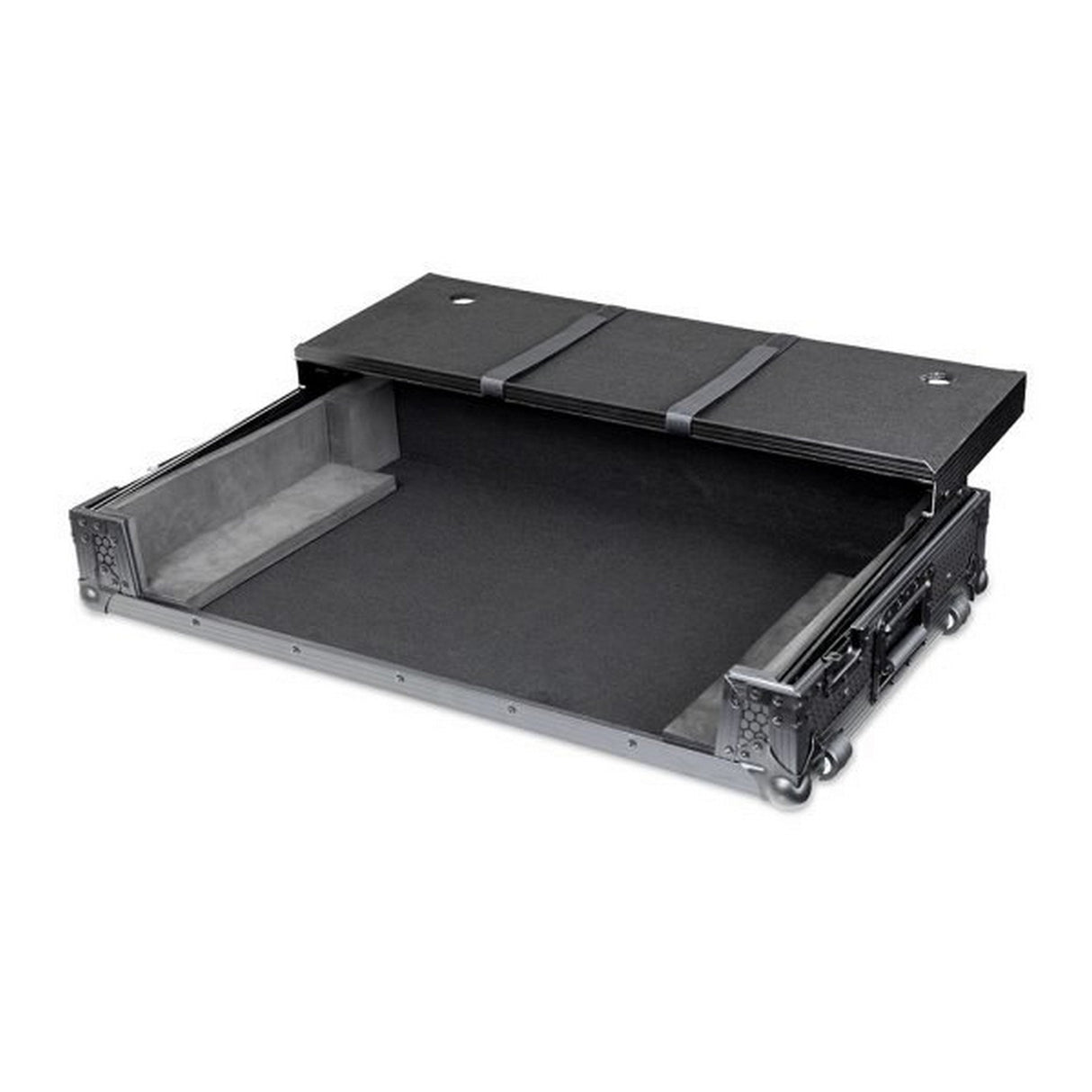 Headliner Flight Case for Rane Four with Laptop Platform And Wheels