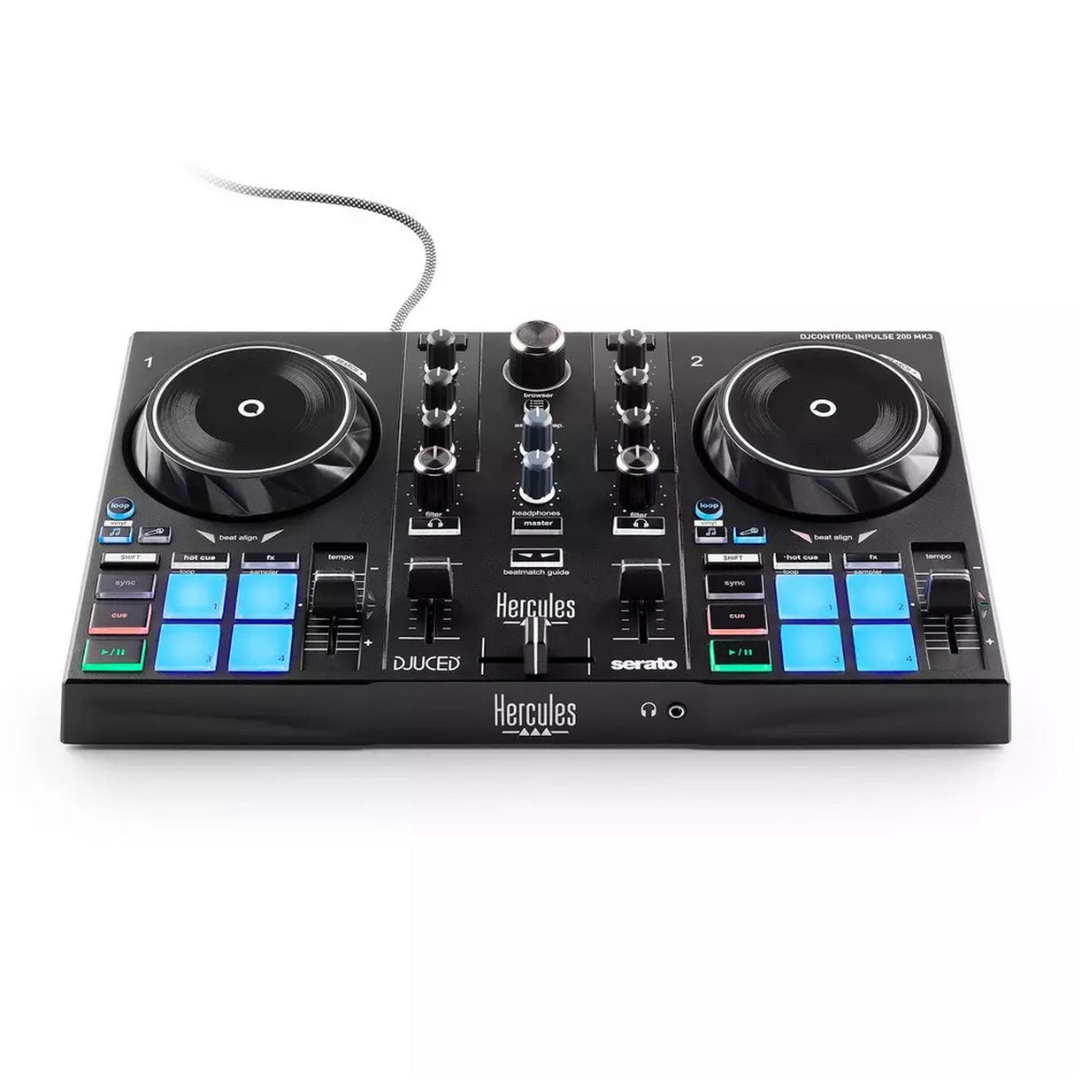 Hercules DJControl Inpulse 200 MK3 2-Deck DJ Controller
