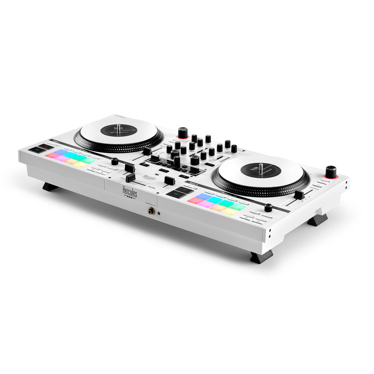 Hercules DJ Control Inpulse T7 2-Deck DJ Controller, White