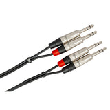 Hosa HSX-003 REAN 1/4-Inch TRS to XLR3M Pro Balanced Interconnect Cable 3-Feet